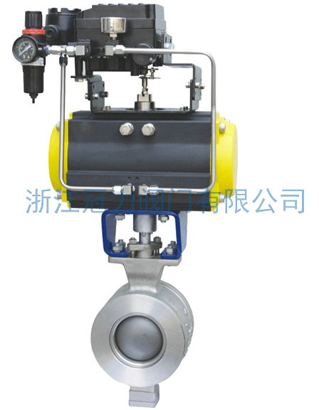 氣動V型球閥的內(nèi)部結構怎樣，有什么特點？